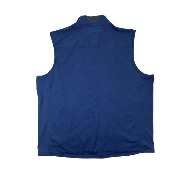 VINEYARD VINES x NOTRE DAME 'On-The-Go Shep Vest' Mens Full Zip Stretch 2XL EUC - Picture 3 of 12